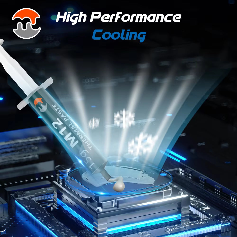 Thermal Paste Performance Thermal Conductive Grease Paste 12.4 W/MK 1/4/8/15/30G for Game PC PS5 CPU GPU Cooling