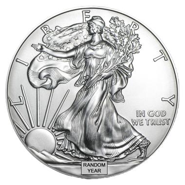 1 oz Silver AMERICAN EAGLE Coin (Random Year)