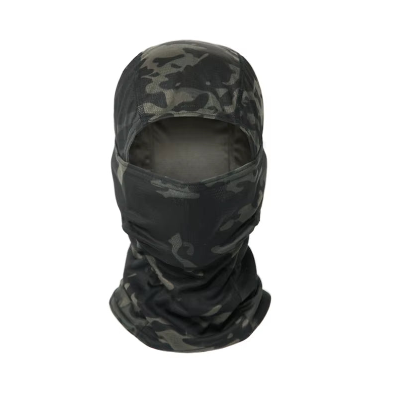 Camouflage Balaclava Cap Outdoor Sunscreen Breathable Full Face Mask Bicycle Motorcycle Helmet Inner Cap Men Women Cycling Mask