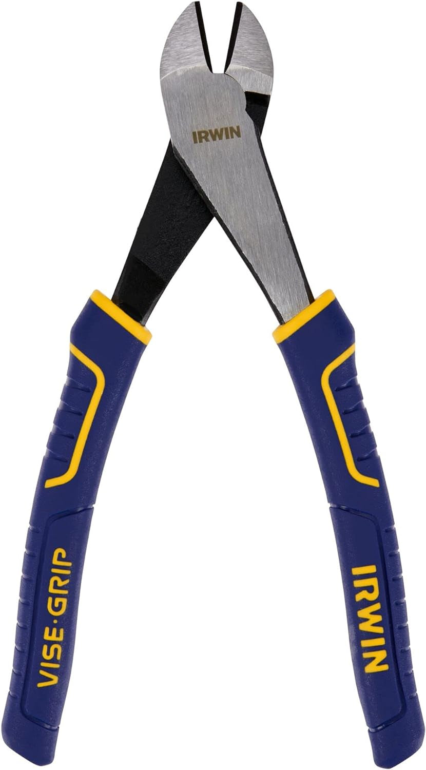 VISE-GRIP Diagonal Cutting Pliers, 8", 2078308, Nichel Chromium Steel