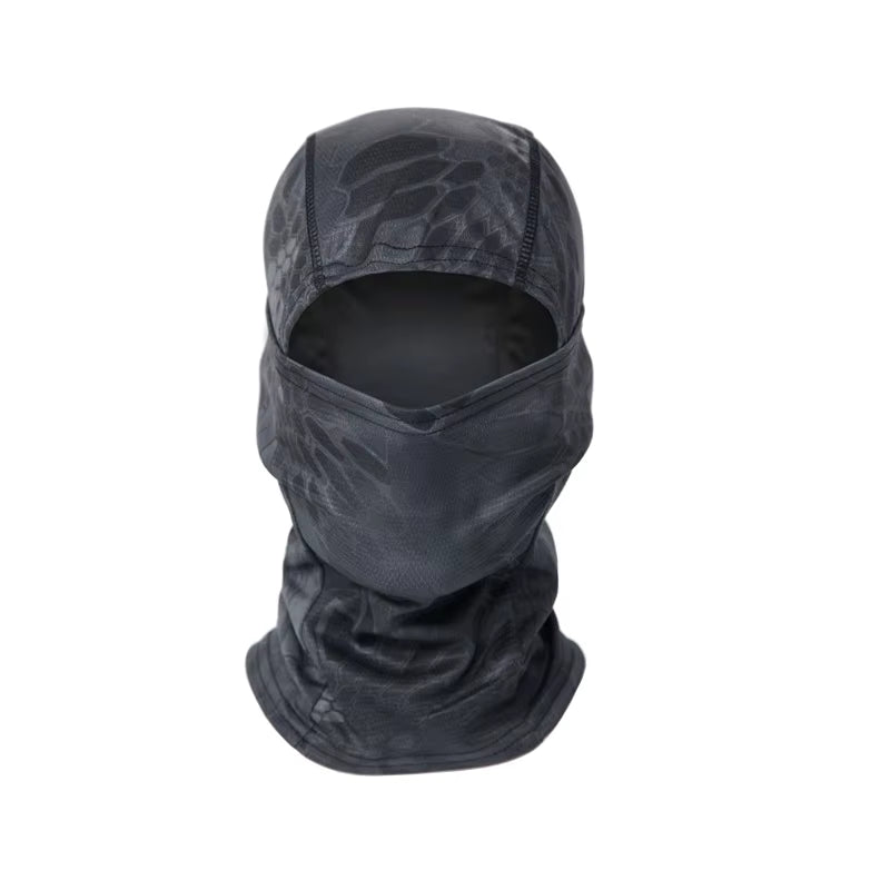 Camouflage Balaclava Cap Outdoor Sunscreen Breathable Full Face Mask Bicycle Motorcycle Helmet Inner Cap Men Women Cycling Mask