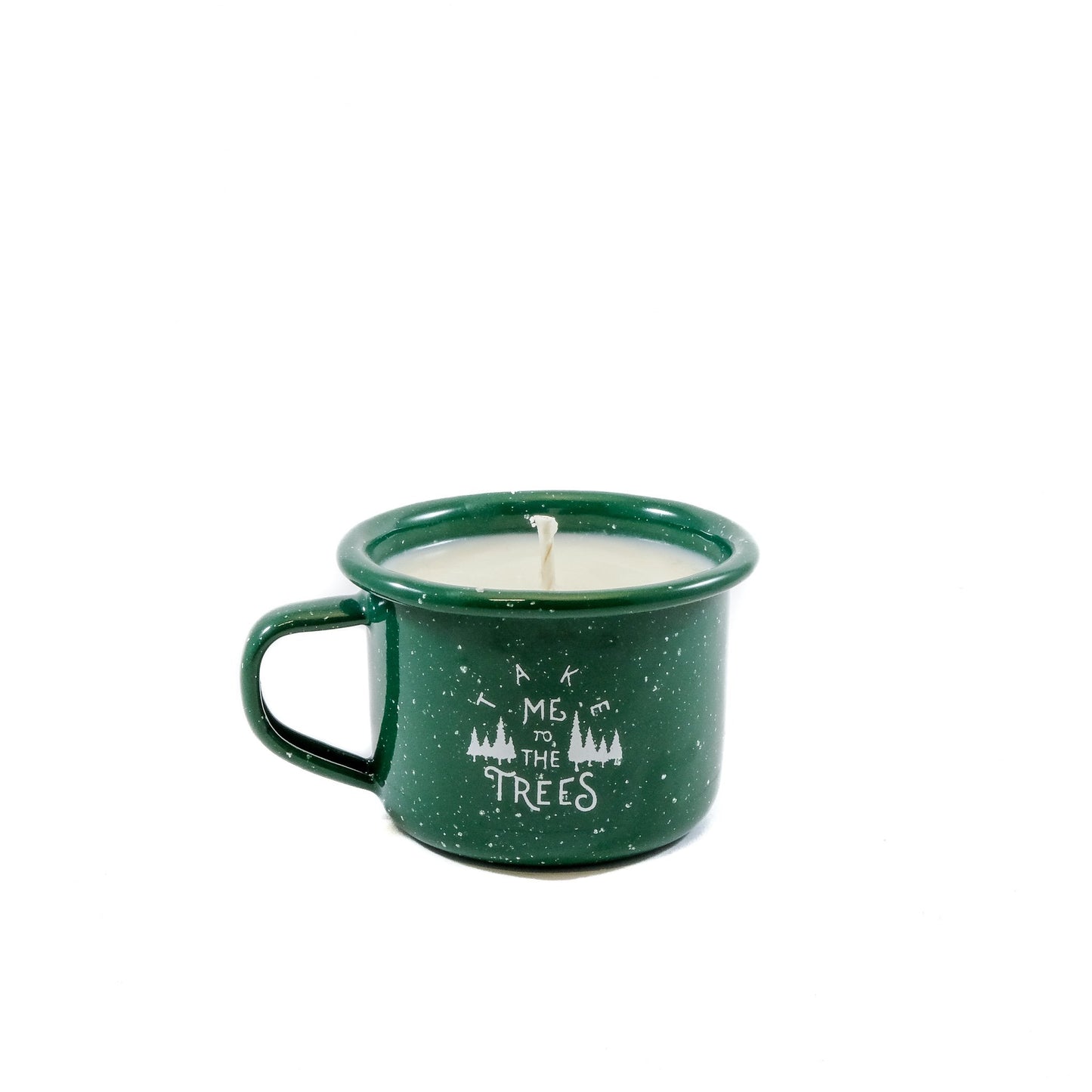 The Trees Enamel Cup Candle