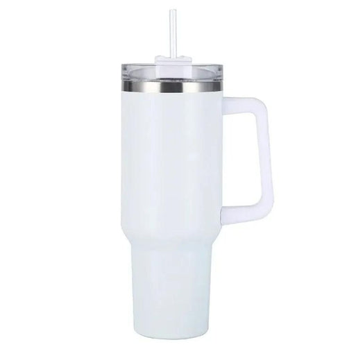 World’s Best Cup: The GetBullish Sticker Tumbler 40 Oz Handle Travel