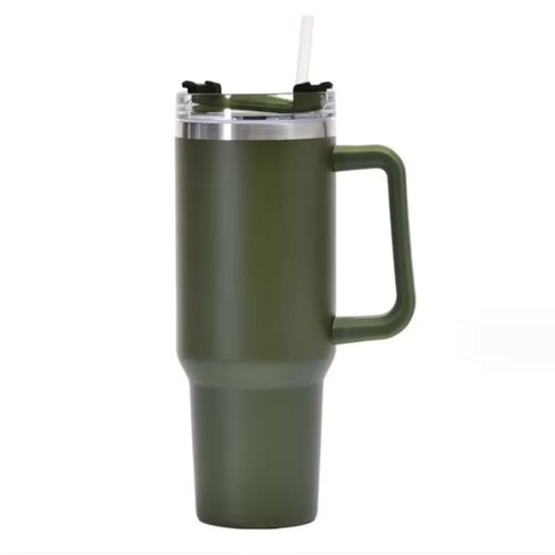 World’s Best Cup: The GetBullish Sticker Tumbler 40 Oz Handle Travel