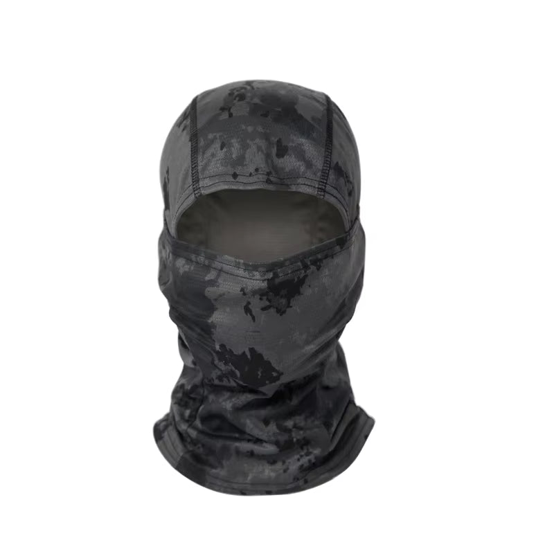 Camouflage Balaclava Cap Outdoor Sunscreen Breathable Full Face Mask Bicycle Motorcycle Helmet Inner Cap Men Women Cycling Mask