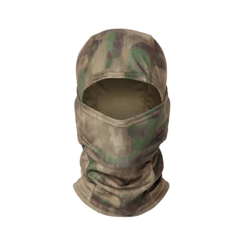 Camouflage Balaclava Cap Outdoor Sunscreen Breathable Full Face Mask Bicycle Motorcycle Helmet Inner Cap Men Women Cycling Mask