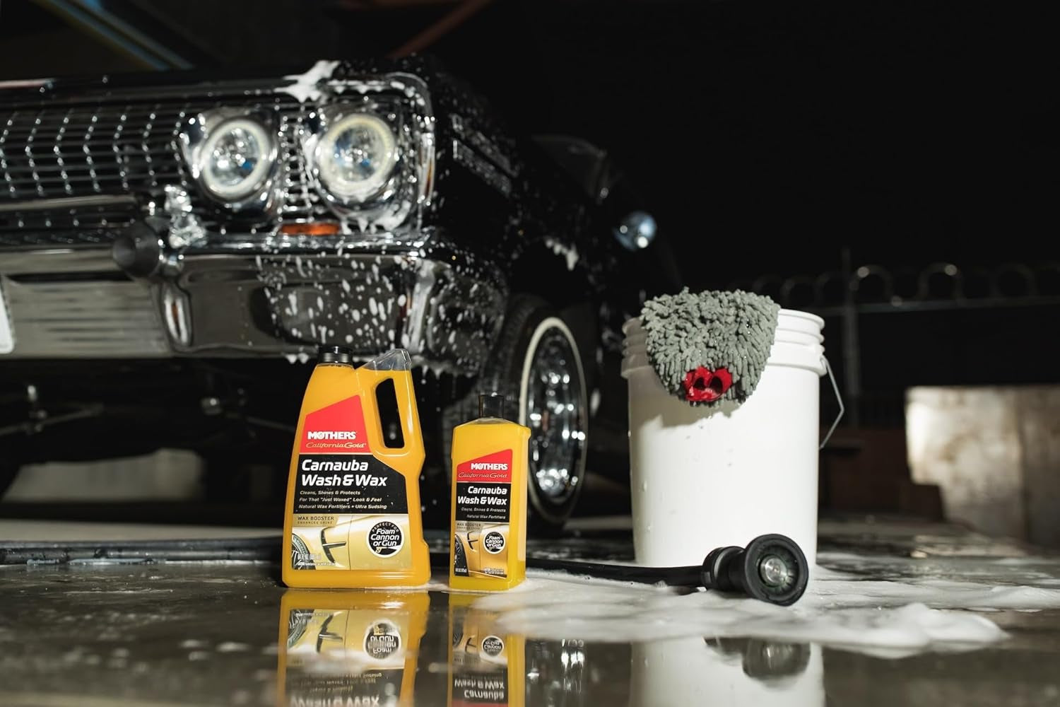 05674 California Gold Carnauba Wash & Wax, 64 Oz.