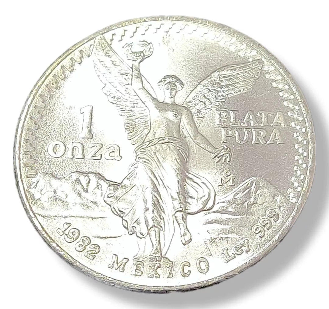 1 oz Silver MEXICAN LIBERTAD Pura Plata Coin 1982