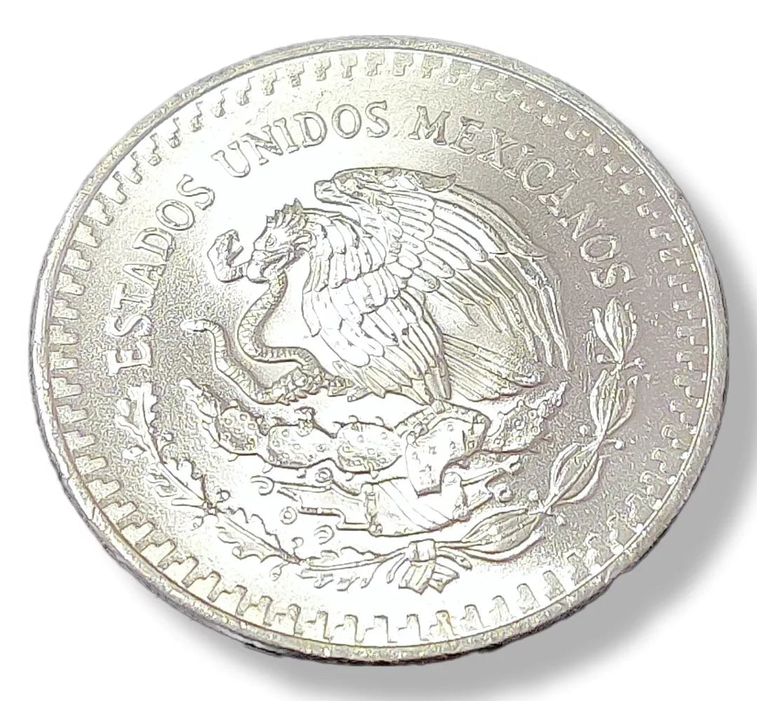 1 oz Silver MEXICAN LIBERTAD Pura Plata Coin 1982