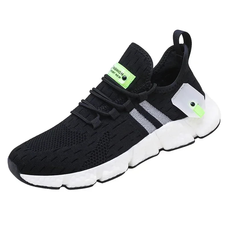 Men Shoes Fashion Unisex Sneakers Breathable Running Grey Tennis Shoes Breathable Comfortable Casual Shoe Women